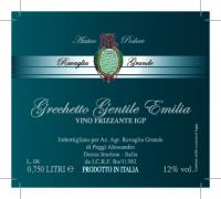 Grechetto Gentile Emilia sparkling IGT